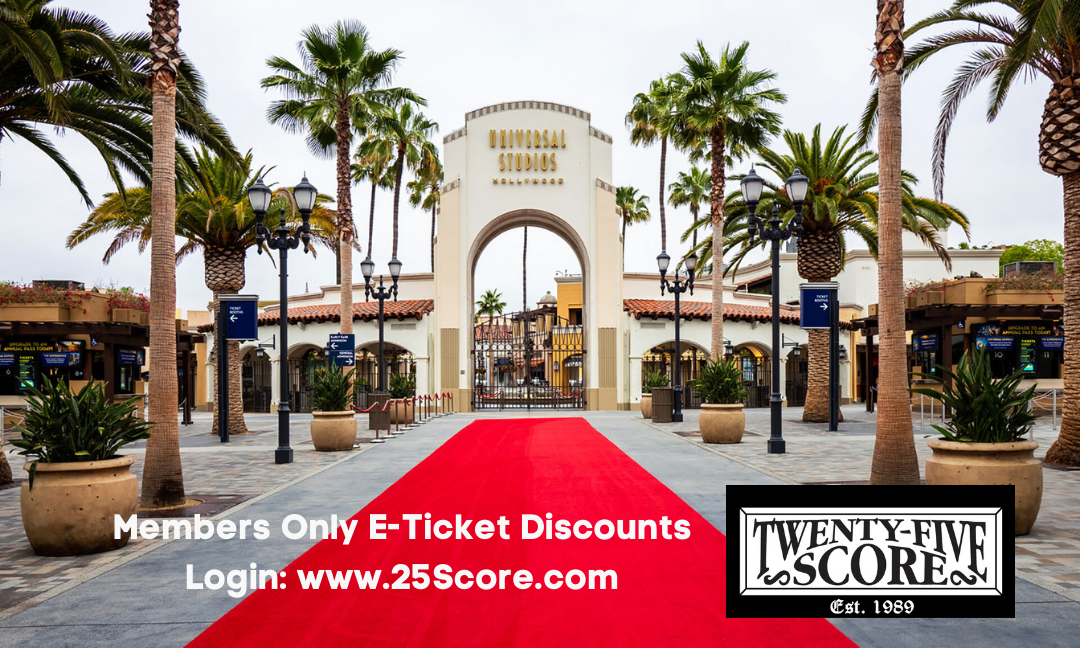 Universal Studios E-Tickets